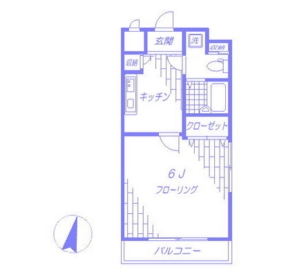 東京都荒川区西日暮里５丁目 賃貸マンション 1K