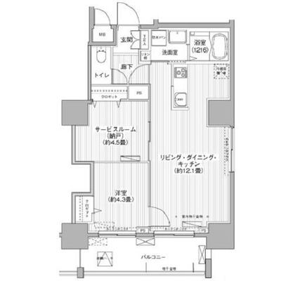 京成本線 マンション 1SLDK