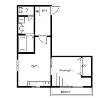 東京都荒川区町屋３丁目 賃貸マンション 1DK
