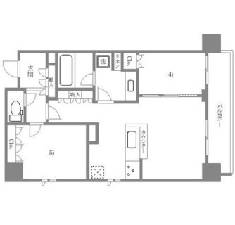 東京都荒川区西日暮里２丁目 賃貸マンション 2LDK